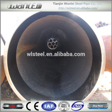 astm a106 gr.b sch40 carbon seamless steel tube 24" for fluid feeding